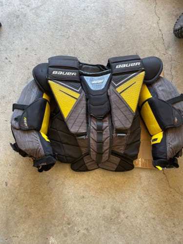 Small Bauer Supreme Ultrasonic Goalie Chest Protector (Used)