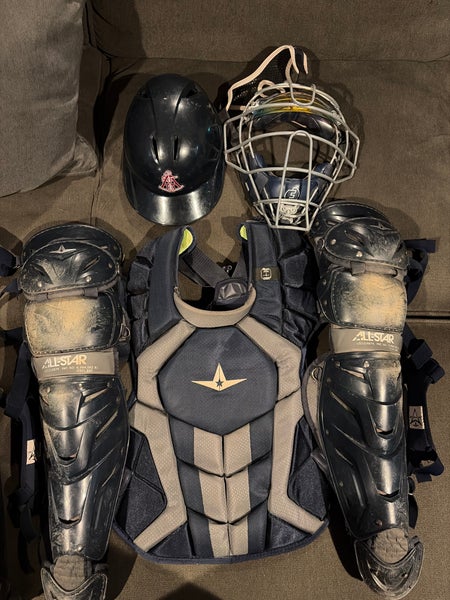 Navy All Star System 7 Catcher's Set (Used)