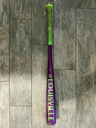 Louisville Slugger Atlas Neon CWS LIMITED EDITION -3 BBCOR 31/28 USED WITH BOX