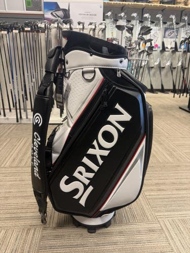 Srixon Tour Staff Cart Bag White/Black