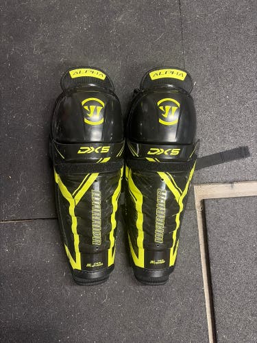 Junior Warrior Alpha DX5 13" Shin Pads (New)