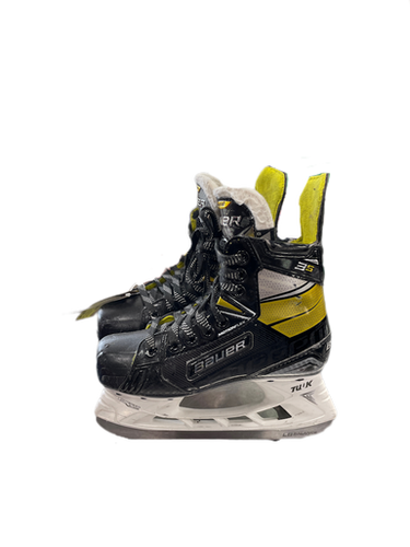 Used Bauer Supreme 3s Junior 02 Ice Hockey Skates 11735-s000333628
