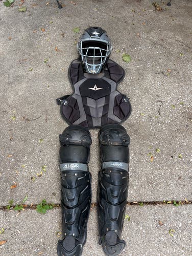 Black All Star Classic Pro Catcher's Set (Used)