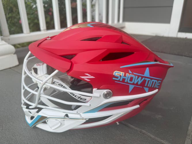 Cascade X Maverick Showtime Helmet (used)