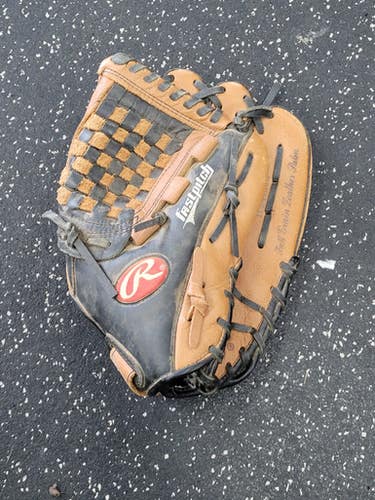 Used Rawlings Fastpitch Softball Bb Sb Glove Rh Throw Tan 11 3 4" 11849-s000041036