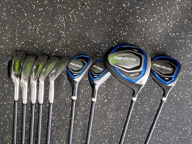 Used Top Flite Complete Set Mens Complete Set Rh 9 Piece 11849-s000041041