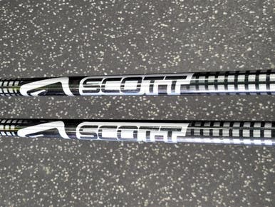 Used Scott Synergy Series 2 Mens Dh Ski Pole Black 130 Cm 52 In 11849-s000041053