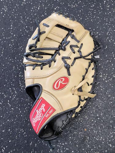 Used Rawlings Gg Elite Bb Sb First Base Rh Throw Tan 13" 11849-s000041002