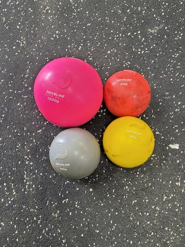 Used 4pc Driveline Plyo Ball Set Bb Sb Training Aid 11849-s000041015
