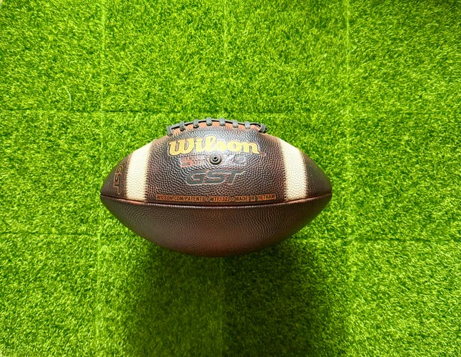 NEW Wilson GST K2 Pee Wee Football – Fully Prepped & Tacked