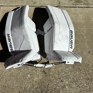 30" 2022 Bauer Supreme M5 Pro Goalie Leg Pads (Used)