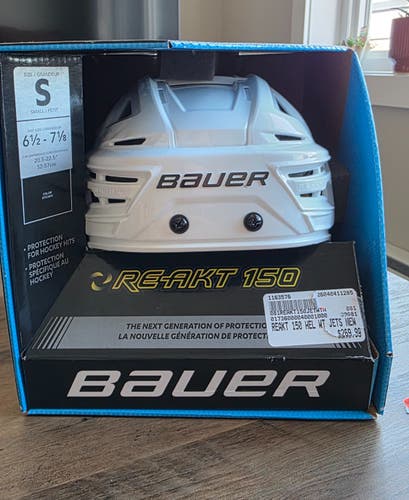 Small Bauer Re-Akt 150 Helmet Pro Stock (New)
