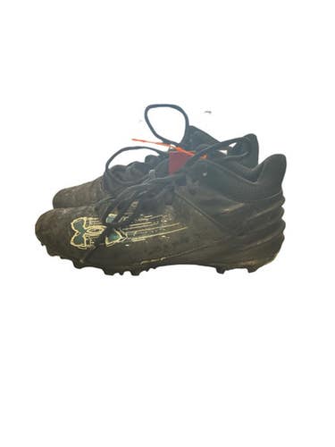 Used Under Armour Jr Fb Cleats Black Junior 04.5 11859-s000031639