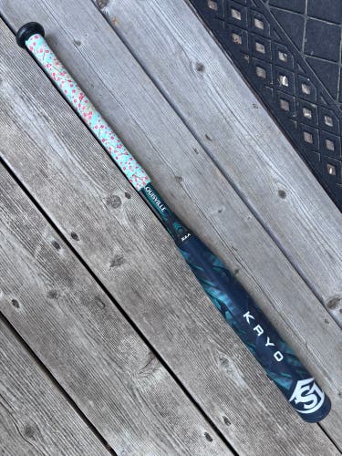 2025 Louisville Slugger Kryo 30” 19oz Composite Bat (-11) (Used)