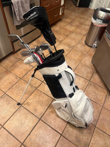 Men's 2012 TaylorMade RBladez Left Hand Clubs (Full Set) Regular Flex 11 Pieces 36" (Used)