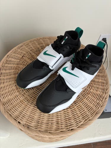 Nike Diamond Turf 93 TD Emerald football cleats Size 13 Deion sanders