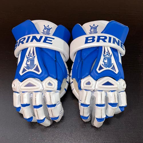 Brine King V Men's Lacrosse Gloves - Royal Blue (13" - Large)