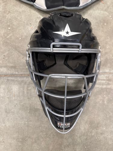 Black All-Star S7 Elite Series Medium(Pro Lvl Gear) USED (Great Deal) (FREE SHIPPING
