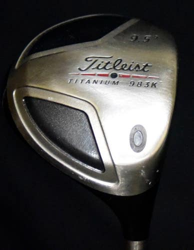 TITLEIST TITANIUM DRIVER LOFT: 9.5 FLEX: REGULAR LENGTH: 45 IN RIGHT HANDED