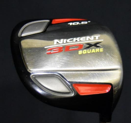 NICKENT 3DX DRIVER LOFT: 10.5 FLEX: REGULAR LENGTH: 46 IN RIGHT HANDED