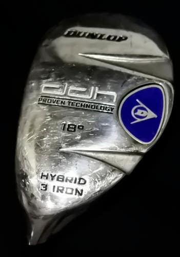 DUNLOP DDH 3 HYBRID LOFT: 18 FLEX: REGULAR LENGTH: 39 IN LEFT HANDED