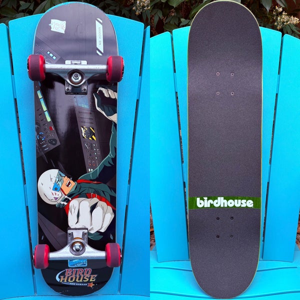 Birdhouse Skateboards Tom Schaar Red Shift Complete Skateboard - OJ 56mm Wheels