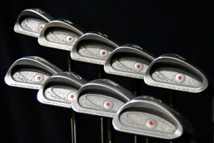 PING EYE 2 SET 3-PW SW FLEX: REGULAR LENGTH: (5) 38.5 IN RIGHT HANDED