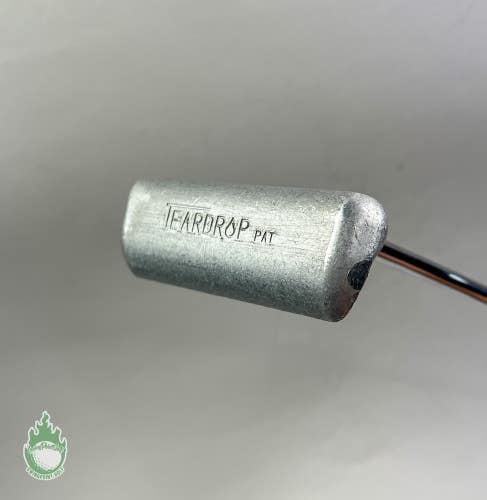 Used Right Handed TearDrop PAT 35.75" Putter Steel Golf Club