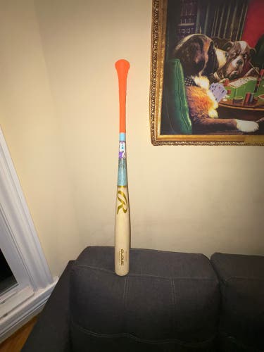 2025 Rawlings Custom Clout Alloy BBCOR Certified Bat (-3) 30 oz 33" (Used)