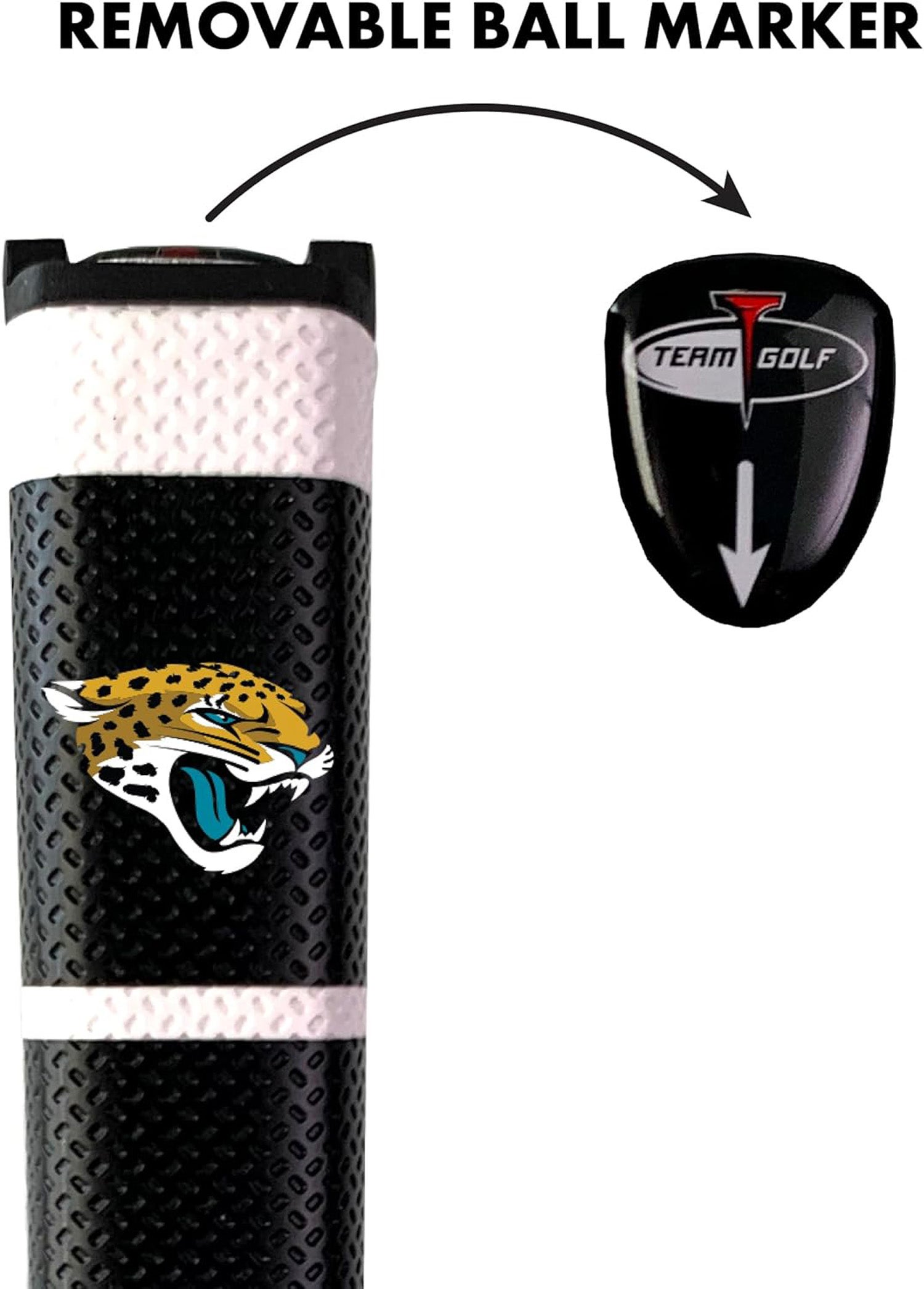 NEW Loudmouth Captain Thunderbolt Jumbo Putter Grip with