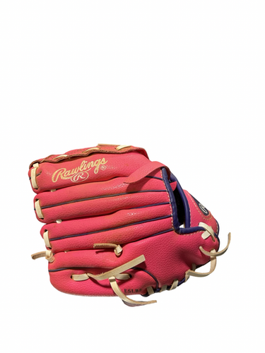 Used Rawlings Pink Glove Bb Sb Glove T-ball Pink 9" 11834-s000052696