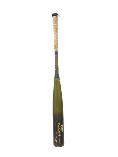 Used Rawlings Icon Bb Sb High School -3 Bat 33" 11834-s000052714