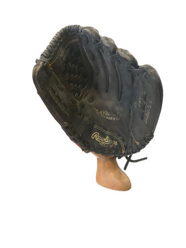 Used Rawlings Playmaker Series Bb Sb Glove Rh Throw Black 12" 11859-s000031631