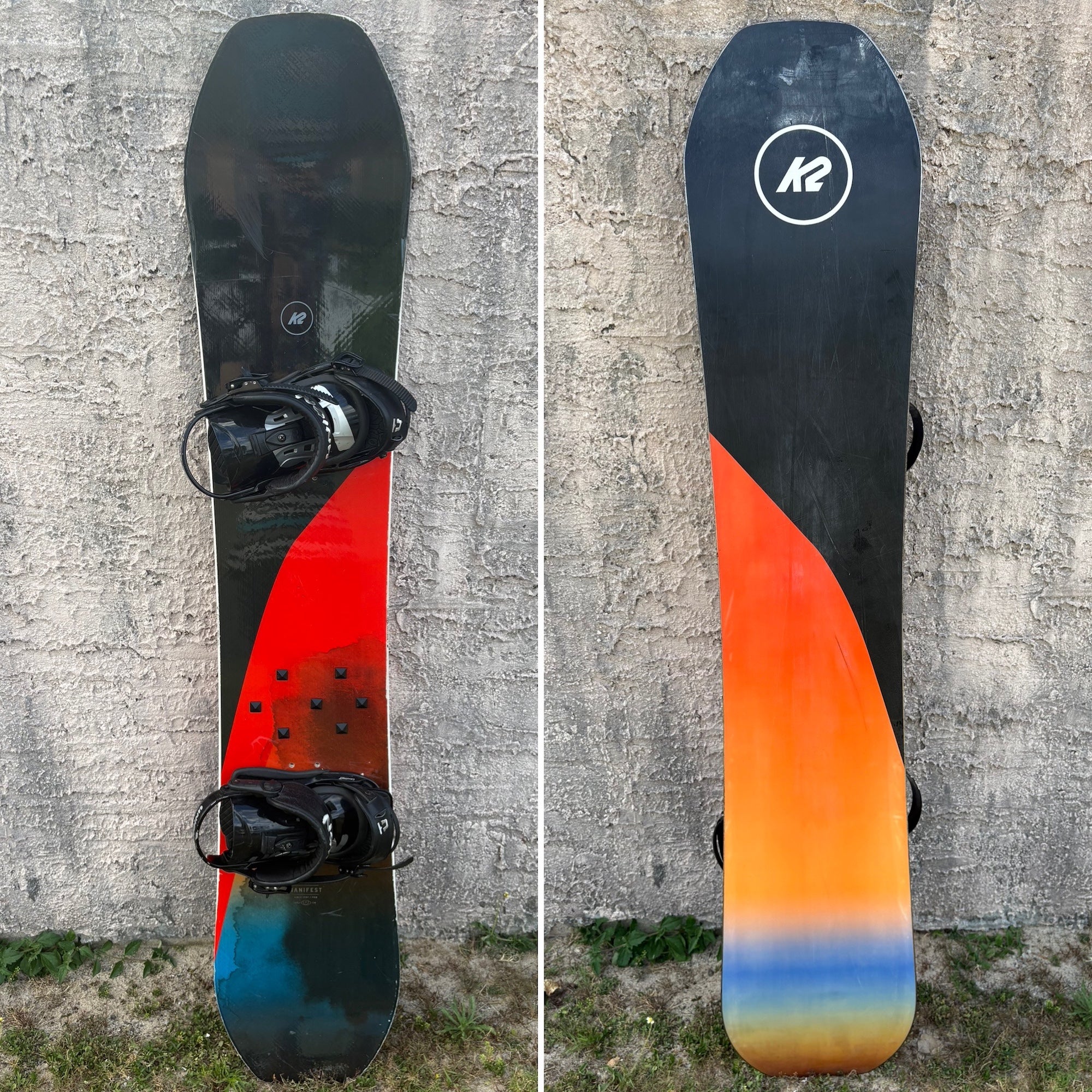 K2 WEAPON スノーボード オレンジ/黒 K2 World Wide Weapon Snowboard | New and Used on SidelineSwap
