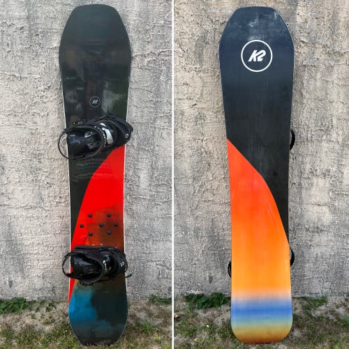 160cmW K2 Manifest Wide Snowboard With Union Contact Bindings (Used)