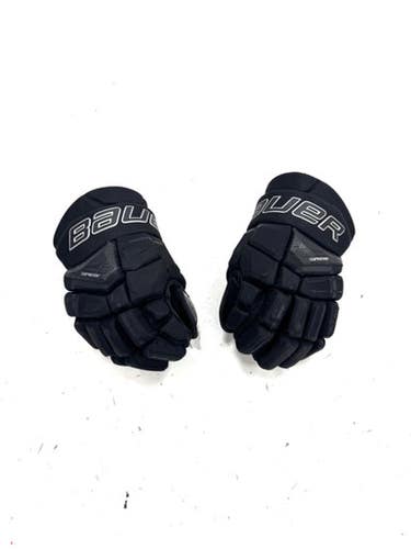 Used Bauer 3s Junior Gloves Black 11" 11860-s000310747