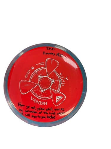Used Axiom Neutron Vanish Disc Golf Driver Red 174g 11450-s000523299
