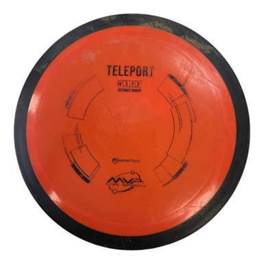 Used Mvp Teleport Disc Golf Driver Orange 173g 11450-s000523188