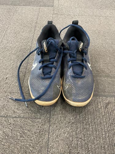 Used Nike Trout Bb Cleats Bb Sb Cleats Navy Blue Junior 04.5 11614-s000238658