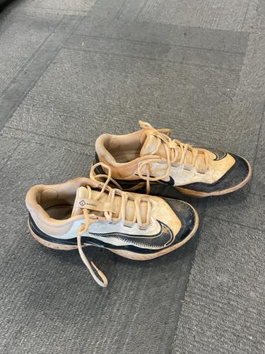 Used Nike React Baseball Cleats Bb Sb Cleats White Senior 8.5 11614-s000238649