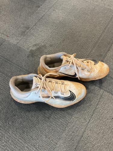 Used Nike 27 Cleats Bb Sb Cleats White Senior 9.5 11614-s000238648