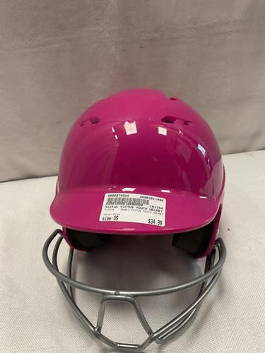 Used Victus Victus Youth Helmet Batting Helmet W Mask Pink One Size 11490-s000274534