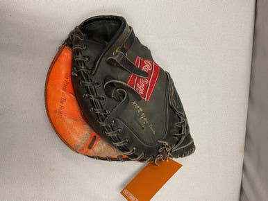 Used Rawlings Catchers Glove Bb Sb Catchers Rh Throw Black 33" 11490-s000274489
