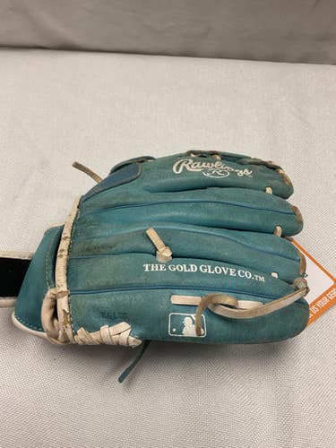 Used Rawlings Highlight H115hcbw Bb Sb Glove Lh Throw Sky Blue 11 1 2" 11490-s000274481