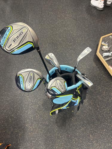 Used Cobra King Cobra Jr Set Jr Package Set Rh Royal Blue 7 Piece 11337-s000489729