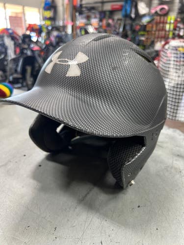 Used Under Armour Helmet Batting Helmet No Mask Grey Lg 11337-s000489666