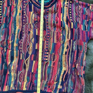 Vintage Tundra Canada 3D Knit Sweater XL