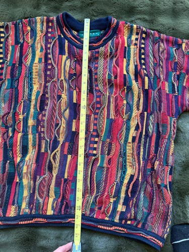 Vintage Tundra Canada 3D Knit Sweater XL