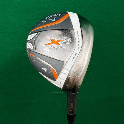 Tour Issue Callaway X2 Hot Fairway Wood 4 "TC" Aldila Tour Blue ATX60 Regular