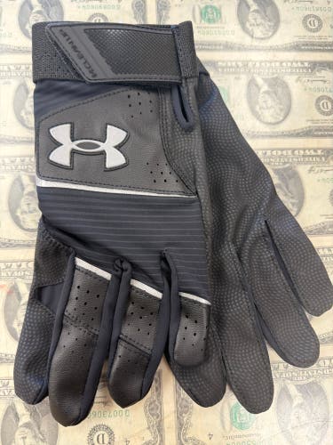 XL Under Armour clean up Batting Gloves (New)